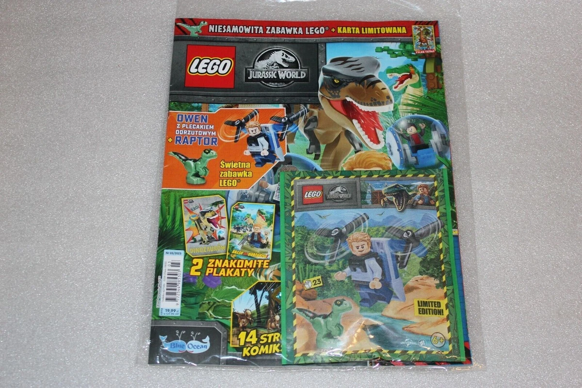Revista lego jurassic world número 1 2025