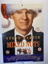 Mixed Nuts. Steve Martin. Original UK Video Poster.