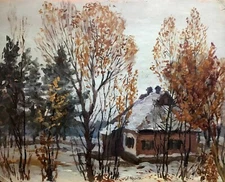 Oil Double Hand Painting Seasons of the Year Cherkas A Kitchen Home Decor n342