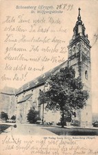 Schneeberg i/Erzgeb. St. Wolfgangskirche AK 1...