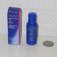 New Shiseido Ginza Tokyo Ultimate Sun Protector Lotion SPF 60 15mL 0.5oz Travel