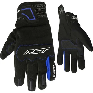 RST Rider Ce Motorbike Motorcycle Textile Gloves Blue / Black