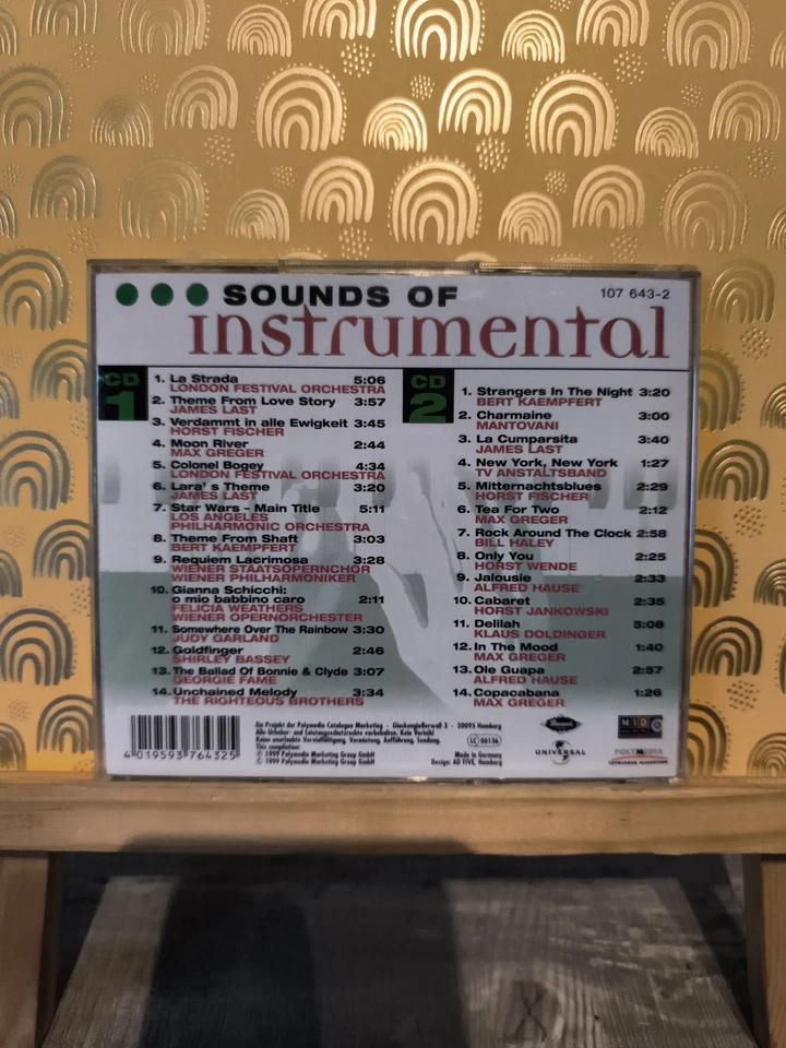Sounds of Instrumental (1999, Polymedia) James Last, Horst Fischer, Max.. [2 CD] - Bild 2 von 2