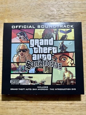 Grand Theft Auto: San Andreas Official Soundtrack Double CD + Intro DVD