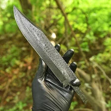 Custom Handmade Damascus Steel Blank Blade for Knife Making Supplies