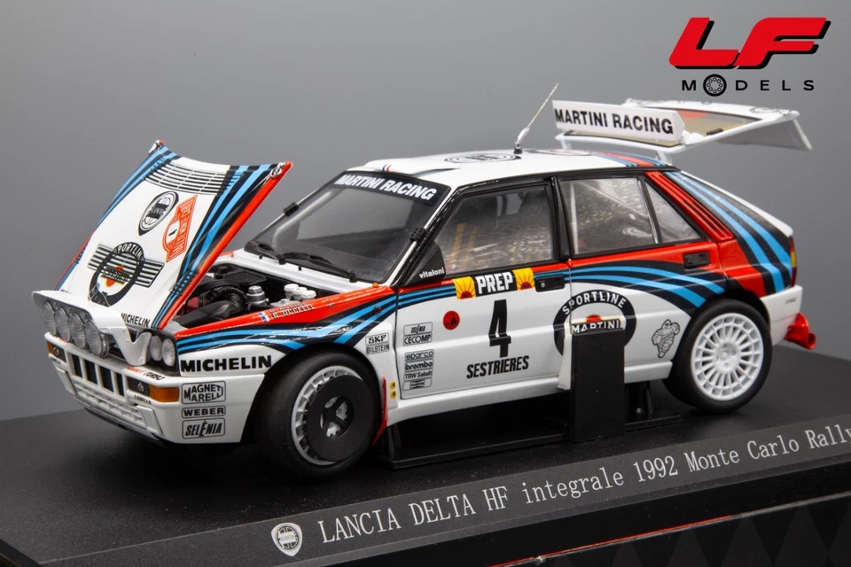 1:18 Lancia Delta HF Integrale 1992 Montecarlo Rally - Kyosho - Immagine 4 di 4