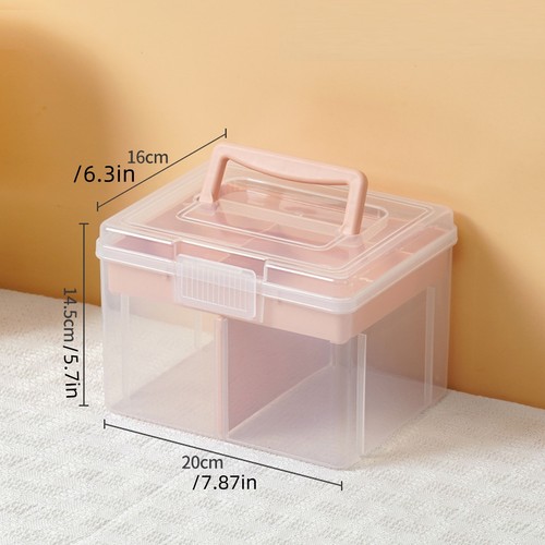 Cards Storage Box with Dividers for PSA BGS Graded Cards For Sports Games Cards - Picture 3 of 14