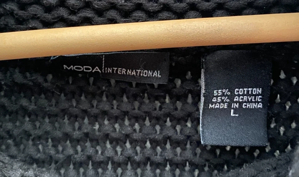 Suéter De Colección Y2K Moda Internacional Capucha Cuello Embudo Victoria's Secret Grande Foto 2 de 4