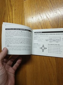 Nintendo DuckTales Manual. Excellent Condition! NES Instruction Booklet