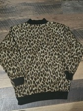 Vintage Leopard Metallic Sweater Petite by Kathleen Usherwood for Periphery