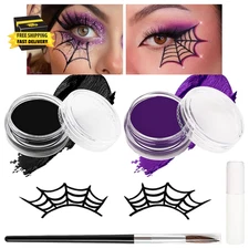Halloween Face Body Paint Kit, Professional Oil Based Face Painting for Witch Ur