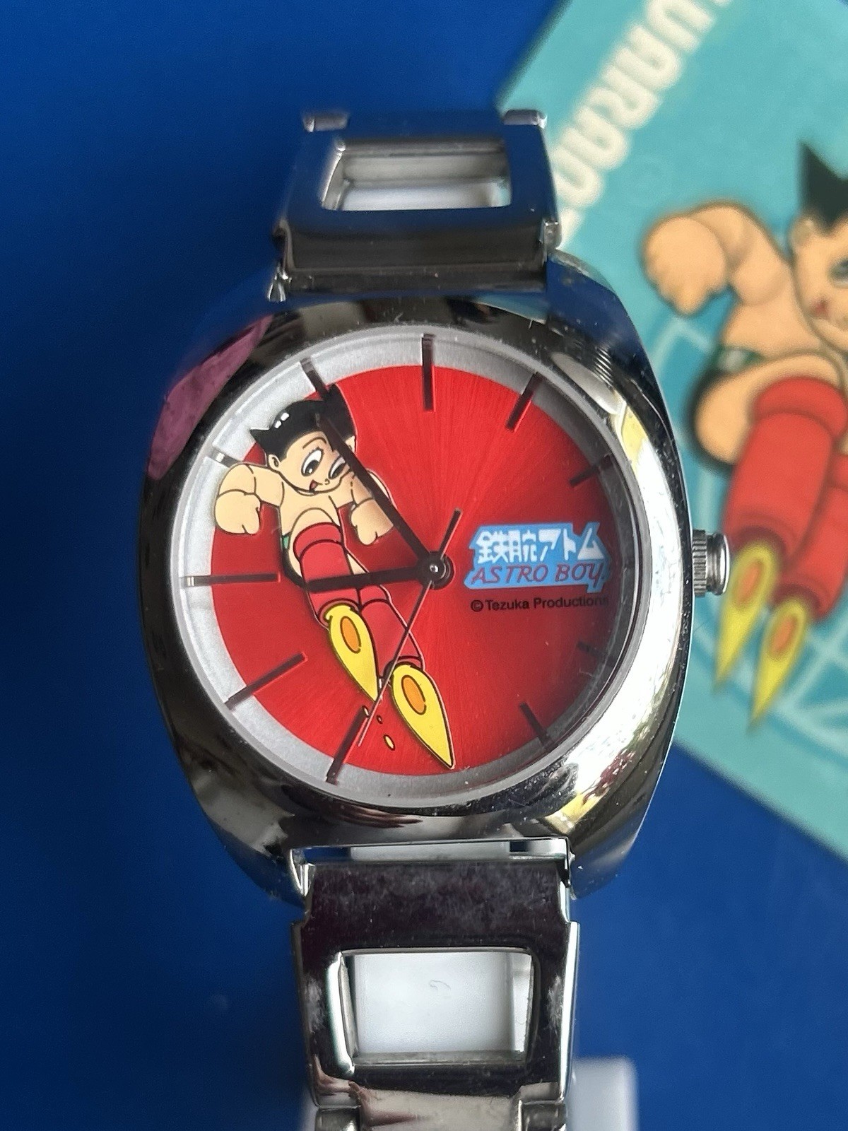 Montre Astro Boy Tetsuwan Atom collector boîtier 38mm en édition commémorative