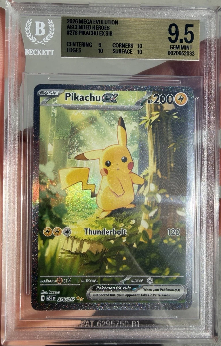 Pokémon TCG Beckett Grading Services (BGS) 9.5 Graded Individual