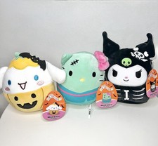 Squishmallows Hello Kitty Kuromi Cinnamoroll Halloween Plush 5  