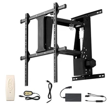 Motorized TV Wall Mount for 32 to 65 In TV, Electric Adjustable Ceiling TV Mount