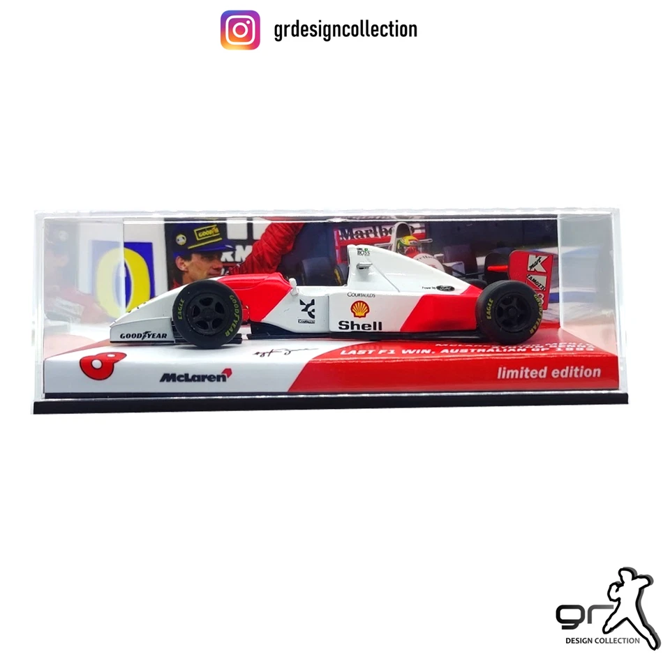 Ayrton Senna - McLaren MP4/8 - F1 Australian GP 1993  / Altaya - IXO / 1:43 - Immagine 2 di 4