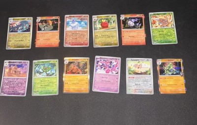 Pokémon TCG Nintendo Drakloak Infernape Litwick Dipple Chandelure 12 Card Lot