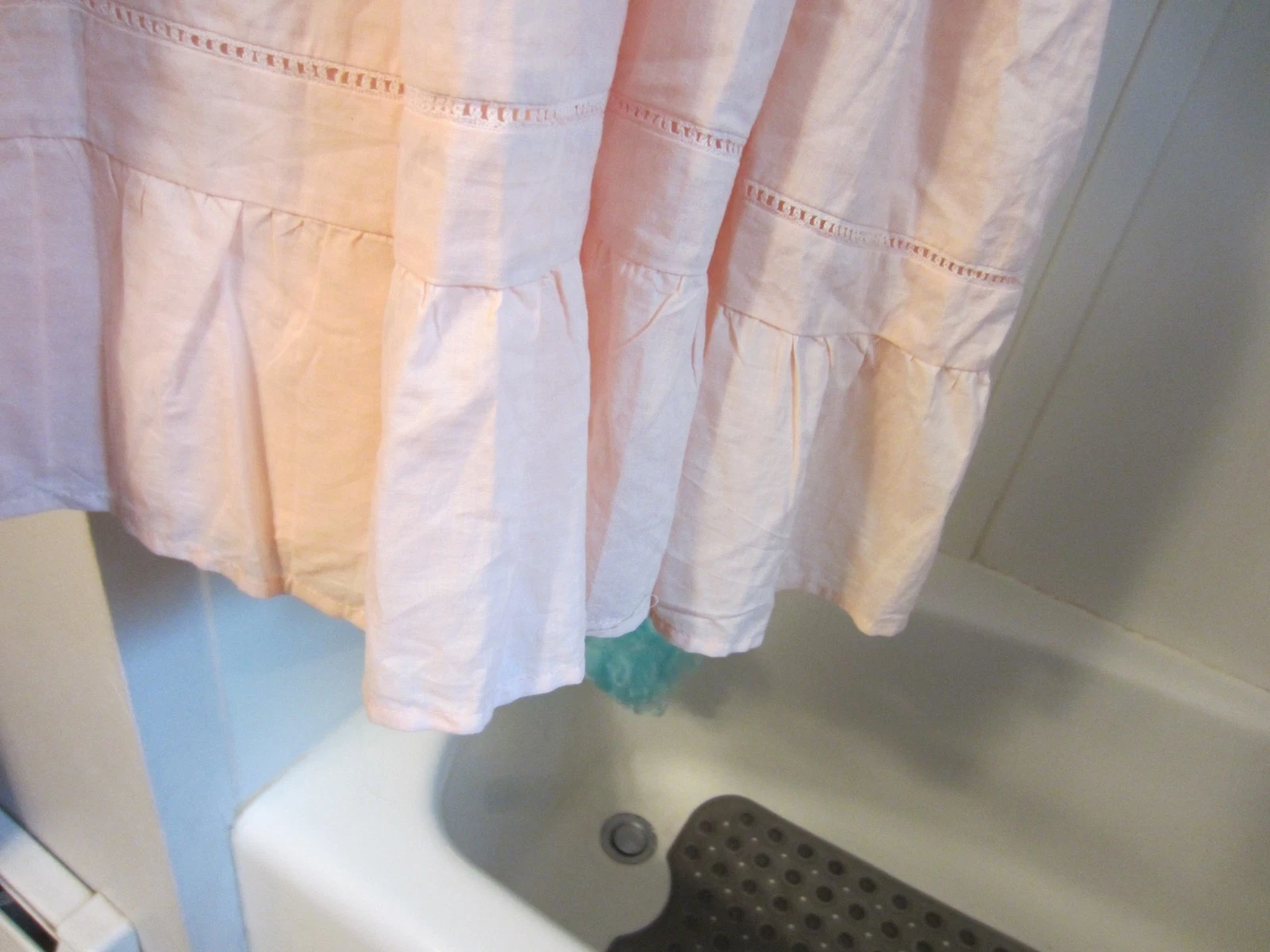 VETEMENTS Abito donna manica corta nuovo con etichetta INA taglia L colore rosa SUPER CARINO