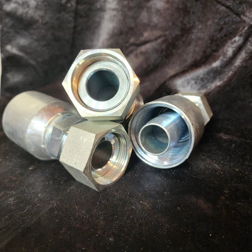 1JS71-20-20 1¼" to 1¼" OR Flat Face Female Swivel Hydraulic Hose Fitting QTY. 1