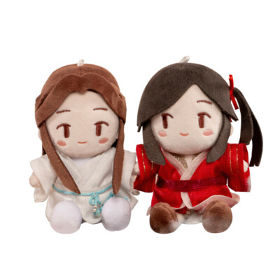 Tian Guan Ci Fu Original Hua cheng花城 Xie Lian谢怜 Plush Keychain Doll Toy