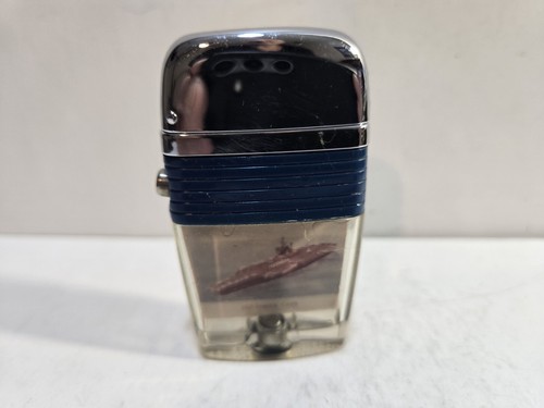 NOS Vintage Scripto VU Lighter USS AMERICA CV-66 Navy Military CARRIER 7577/29 - Picture 9 of 9