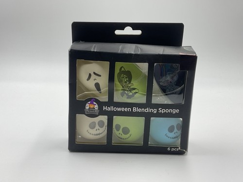 Halloween Blending Make-up Schwamm Geist Hexe Jack insgesamt 6 verbeulte Box