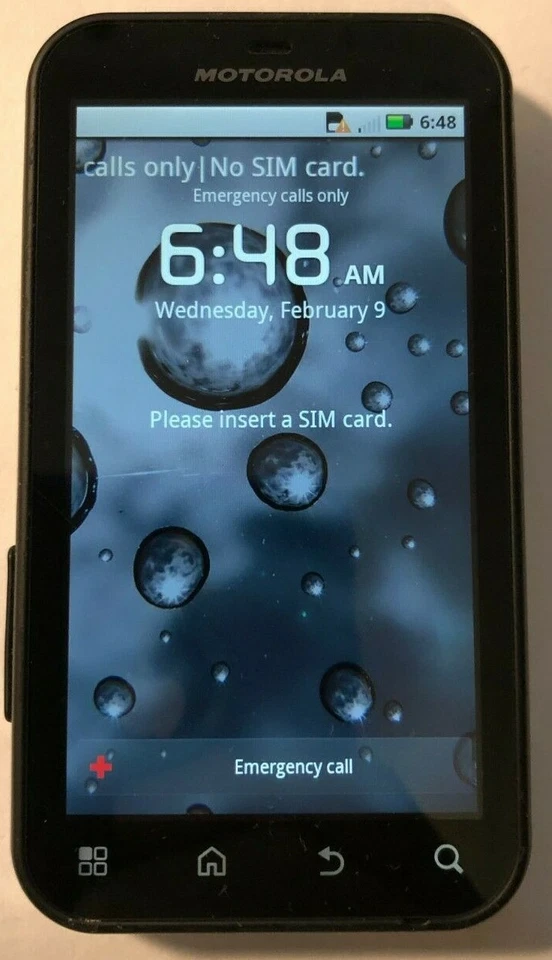 Motorola Defy Black MB525 T-Mobile MINT Used RESTRICKED PROPERTY NOT FOR SALE + - Image 2 of 3