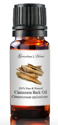 Cinnamon Bark Essential Oil - 5 mL - 100% Pure and Natural - Free Shipping