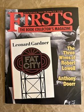 Firsts Magazine March/April 2018 Vol. 28, #3/4 The Three Wives Of Robert Lowell