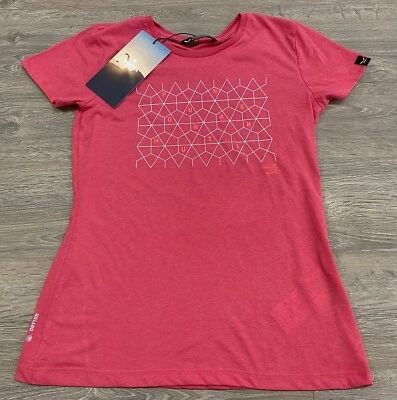Salewa Women’s Pink Short Sleeve Casual T-shirt Size Medium - Image 1 of 3