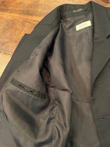 Jacadi Boys Wool Midnight Blue Almost Black Blazer Size 6 / 116cm - Picture 2 of 3