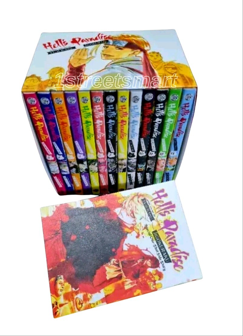 Hell's Paradise Manga By Yuji Kaku Jigokuraku Boxset Volume 1-13