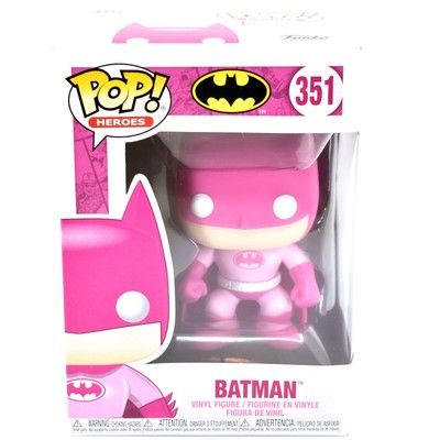 Funko Pop! Heroes Batman #351 BCRF Pink Breast Cancer Awareness Figure | eBay