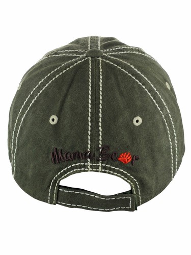 Ceci® Womens Baseball Cap 'Mama Bear' Distressed Vintage Embroidered Dad Hat - Picture 28 of 28