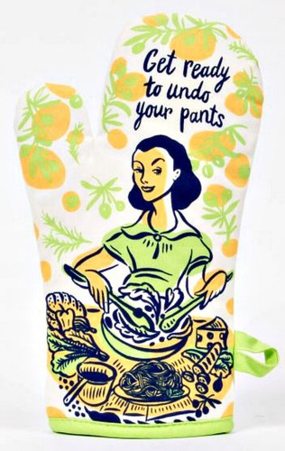 Horno de cocina azul Q Mitt 100 % algodón anfitrión anfitriona ducha novia regalo Fav - Imagen 45 de 78