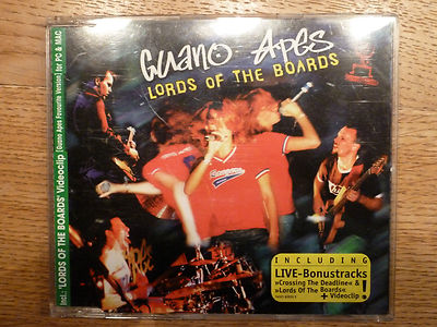 1 CD GUANO APES / Lords Of The Boards  CDS  CD-Single + Videoclip !