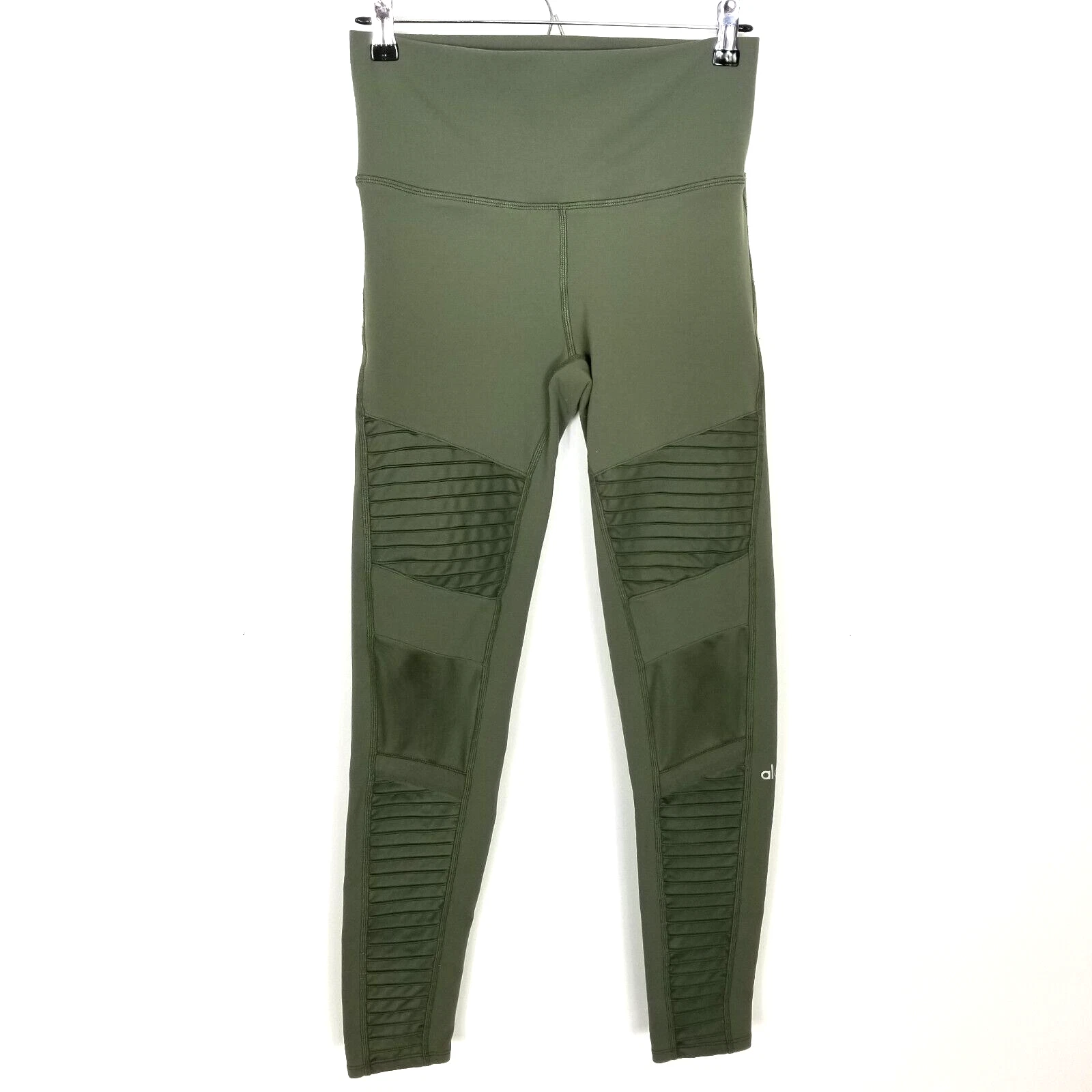 alo-yoga 7/8 high waist moto athletic casual leggings