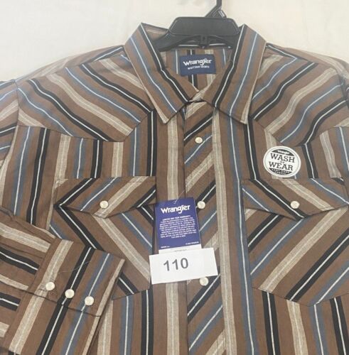 Wrangler ~ Men's ~ Western Sport Long Sleeve Shirt - Picture 62 of 111