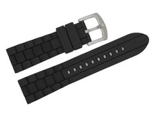 NEW Silicone Rubber Diver Watch Strap Band For Fits Armani AR5905/AR5906
