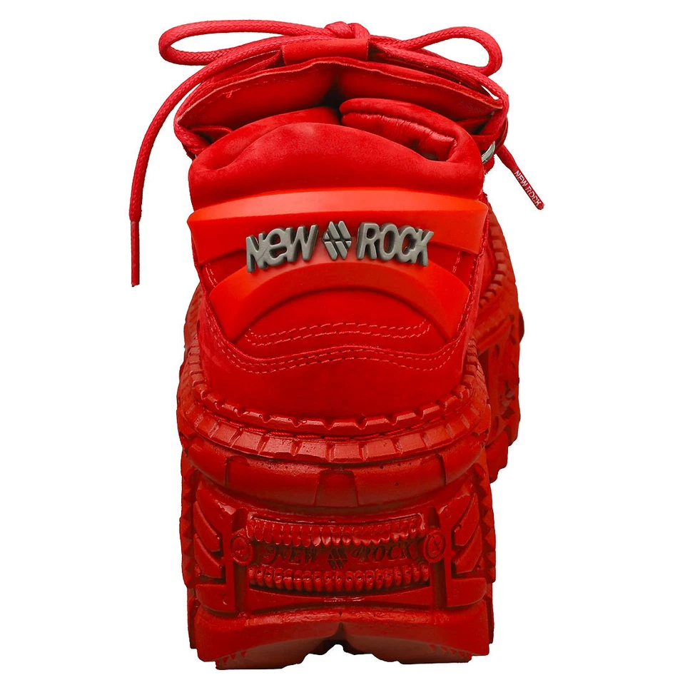 New Rock M-106wall-c13 унисекс ботильоны в красный - Изображение 4 из 4