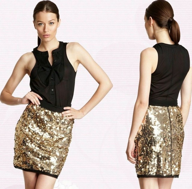 sequin skirt ebay