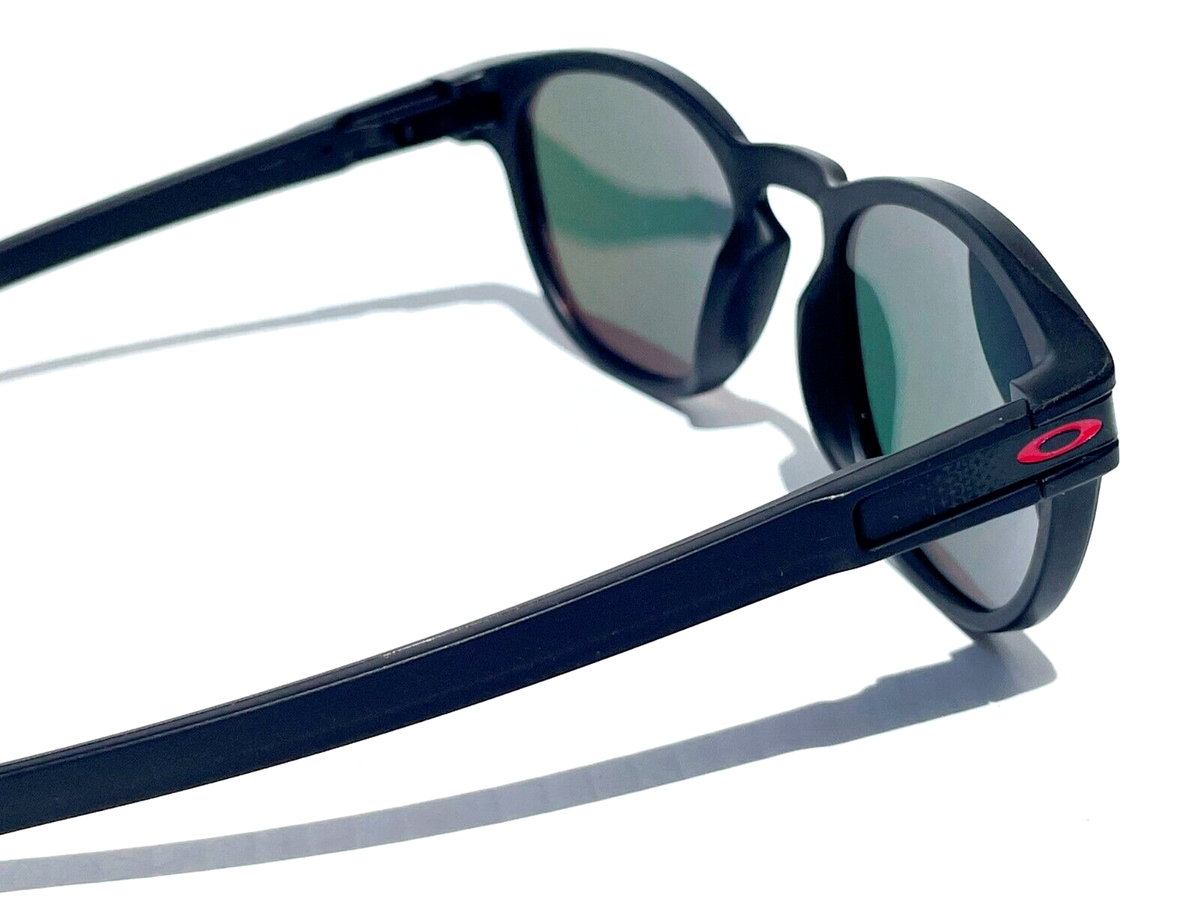 NEW Oakley LATCH Black Japan Stars POLARIZED Galaxy Ruby NEW Oakley LATCH Black Japan Stars POLARIZED Galaxy Ruby