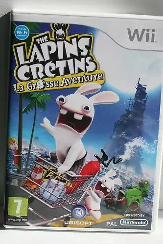 Les Lapins Crétins Land - Wii U pas cher - Jeux vidéo Nintendo Wii U