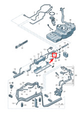 Filtre à carburant Porsche Macan