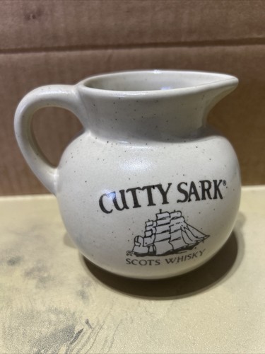 CUTTY SARK Scotch WHISKY Brocca Brocca WHhiskey 4,5” Crema Maculata Bar Pub. - Foto 2 di 7