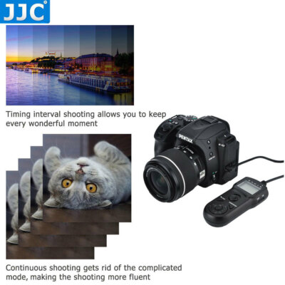 PHOTOOLEX T710C Telecomando Intervallometro Scatto Remoto LCD Timer per
