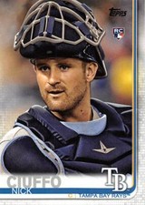 2019 Topps #457 Nick Ciuffo RC Rookie Card Tampa Bay Rays 🔥⚾🔥