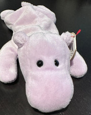 Happy Hippo Beanie Baby. DOB: 02-25-1994
