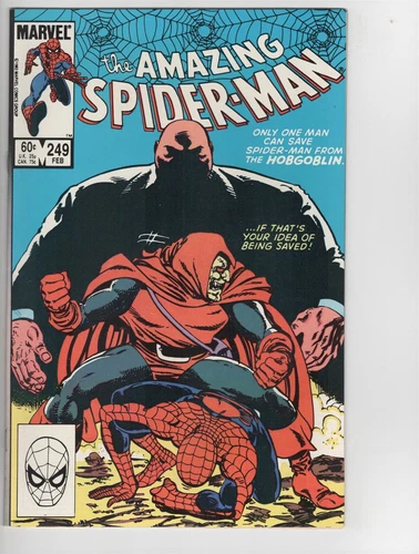 Amazing Spider-man #249 VF/NM to NM- Harry Osborn John Byrne John Romita Jr A