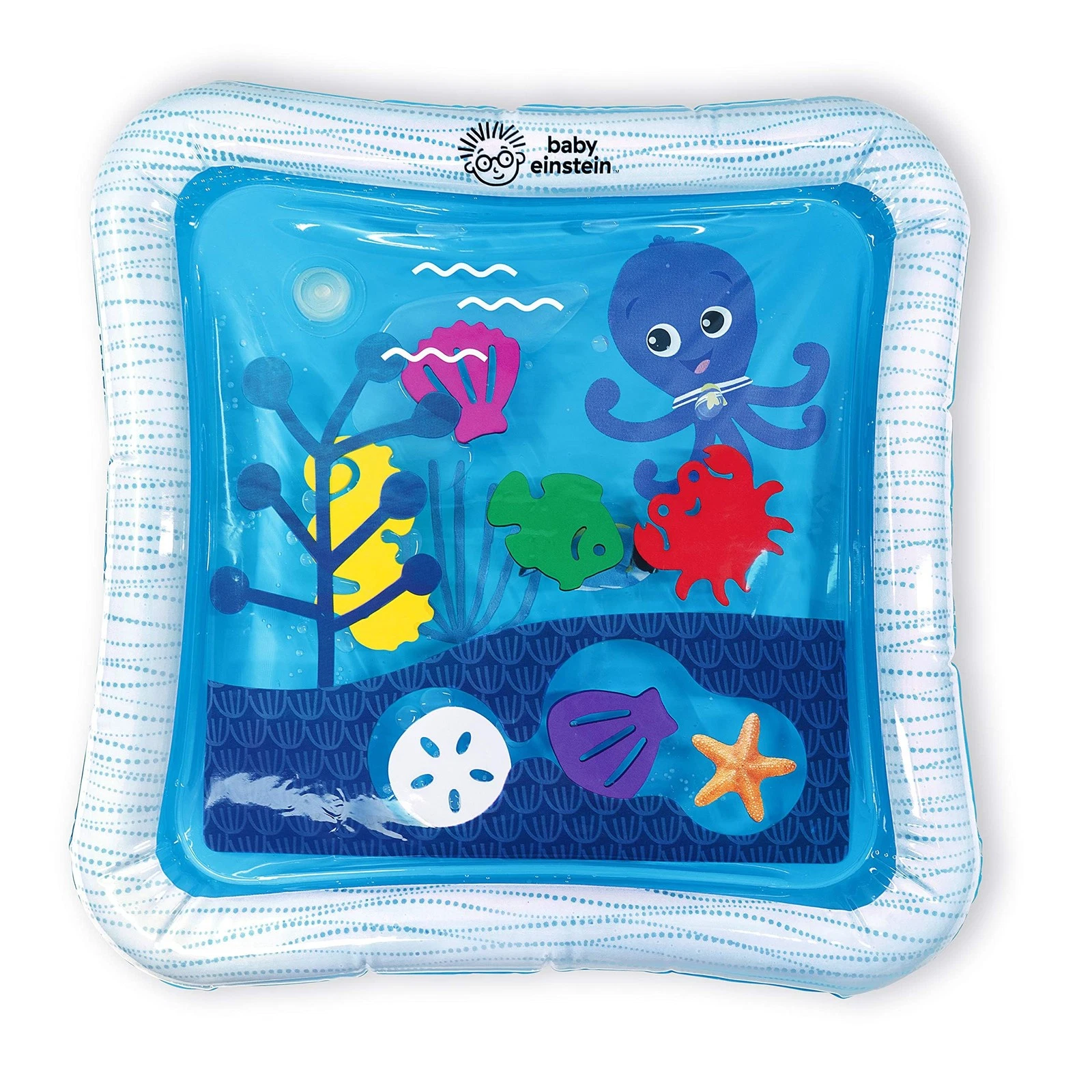 Baby Einstein Tummy Time Water Play Mat, Activity Center and Sensory Toy for Bab